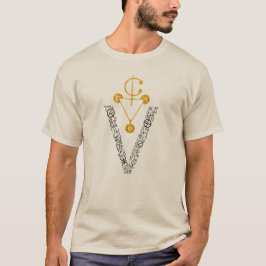 Camiseta Elegante Gold Amazigh Signe