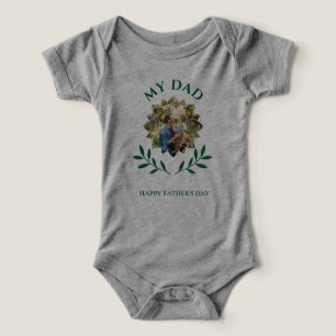 Camiseta Elegante Ivy Esmeralda Dia dos Pais Foto Personali