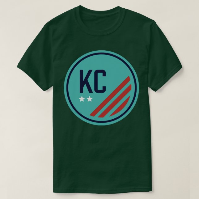 Camiseta elegante Kansas Current design (Frente do Design)