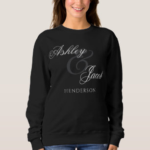 Camiseta Elegante Minimal Sr. e Sra. Wedding