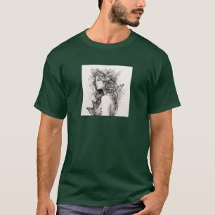 Camiseta Elegante Moderno Fofo Personalizado Adicione Sua P