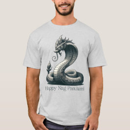 Camiseta Elegante Naga Panchami Cobra