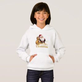 Camiseta Elegante Natal Feliz Papai Noel