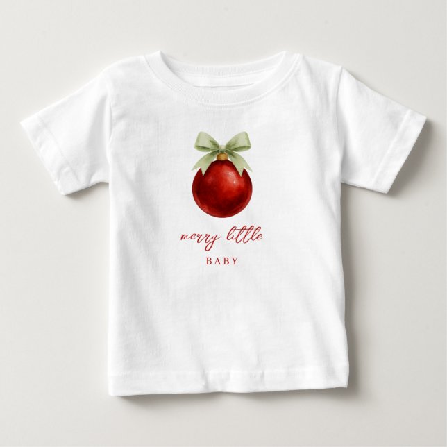 Camiseta Elegante Natalzinho Alegre Fofo (Frente)