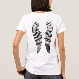 Camiseta Elegante original isolado design Angel Wings