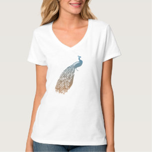 Camiseta Elegante Peacock
