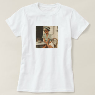 Camiseta Elegante Personalizado Adicione Sua Própria Foto f