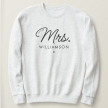 Elegante Personalizado Futuro Sra. Noivado Modern