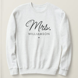 Camiseta Elegante Personalizado Futuro Sra. Noivado Modern