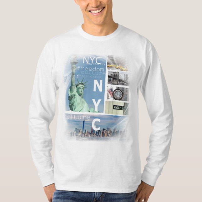 Camiseta Elegante Ponte Brooklyn Nova Iorque Nyc (Frente)