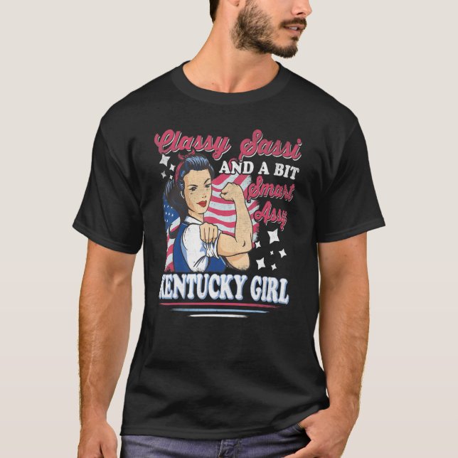 Camiseta Elegante Sassi E Uma Pitada De Sassy Garota De Ken (Frente)