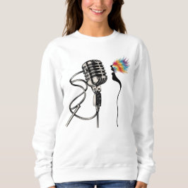 Camiseta Elegante Silhouette Singer