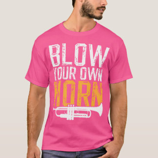 Camiseta Elegante Trompetista Orquestra de Jazz Banda Marci
