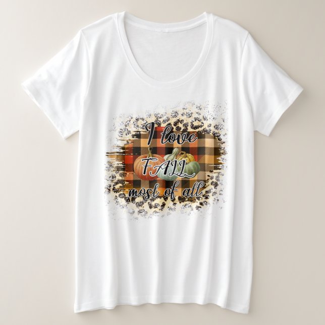 Camiseta Elegante Vintage Cai Pumpkin (Frente do Design)