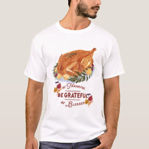 Camiseta elegante vintage turquia - Dia de Ação