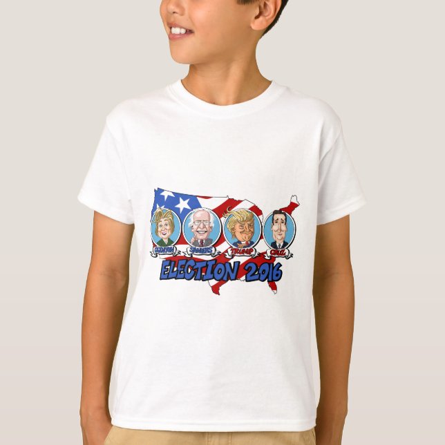 Camiseta Eleição 2016 presidencial (Frente)