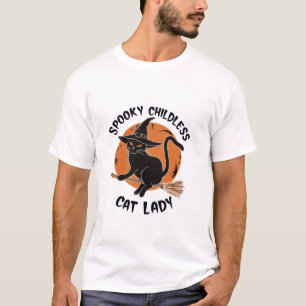 Camiseta Eleição da Bruxa Louca do Dia das Bruxas de Gato I