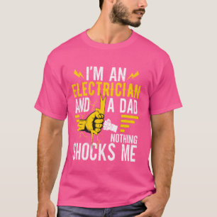Camiseta Eleição da Engenharia Elétrica do Pai Elétrico Fun