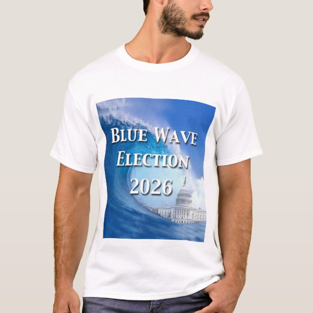 Camiseta Eleição da Onda Azul 2026 (Frente)