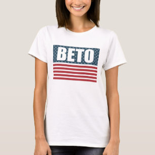 Camiseta Eleição de Beto American Flag Texas 2022