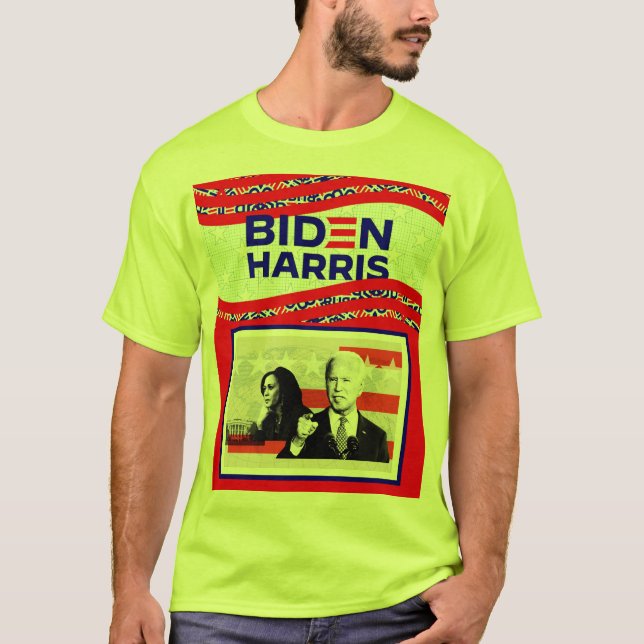 Camiseta Eleição de BIDEN HARRIS 2020 (Frente)