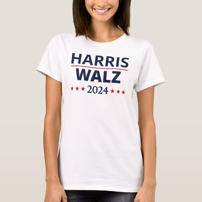 Camiseta Eleição de Harris Walz 2024 III (Frente)