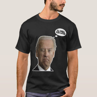 Camiseta Eleição do Joe Sonolento 2020 Eu vou cheirá-lo mai
