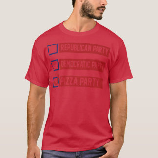 Camiseta Eleição do Partido Pizza
