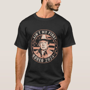 Camiseta Eleição Do Rodeio De Vaqueiro De Trump Na América 