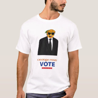 Camiseta Eleição dos Estados Unidos por Homem Laranja Desig
