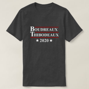 Camiseta Eleição engraçada de Boudreaux & de Thibodeaux