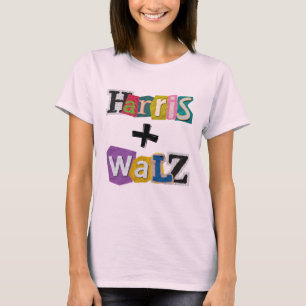Camiseta Eleição Merch Harris Walz Partido Democrático