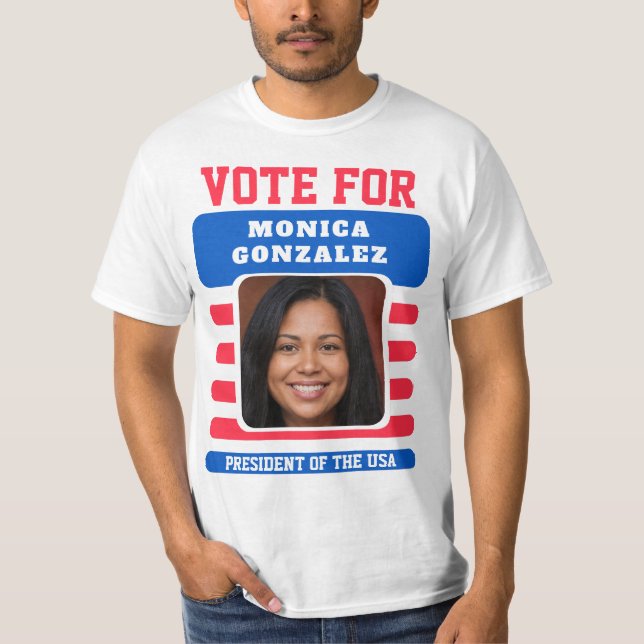 Camiseta Eleição Personalizada da Campanha (Frente)