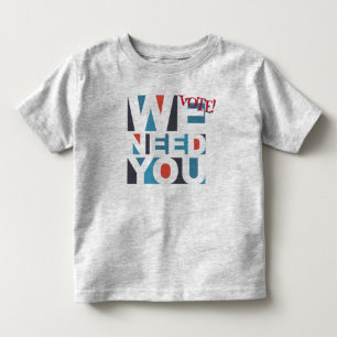 Camiseta Eleição Personalizada Precisamos De Vocês Crianças