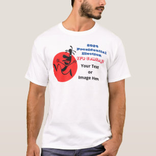 Camiseta Eleição Presidencial 2024, Edição do Homem em