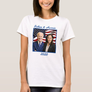 Camiseta Eleição Presidencial de Biden e Harris nos EUA e