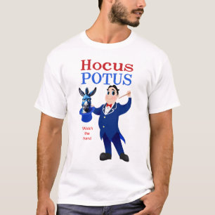 Camiseta Eleição Presidencial Democrata Político Donkey