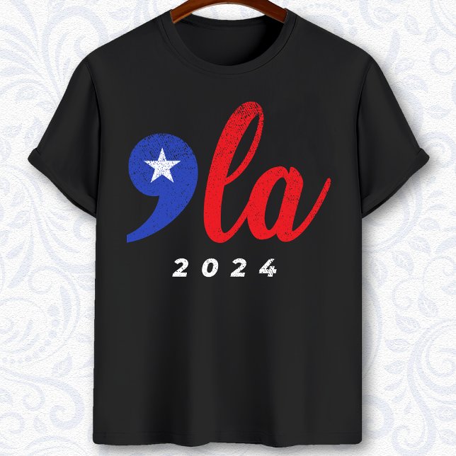 Camiseta Eleições 2024 no Comma La Kamala Harris (Criador carregado)