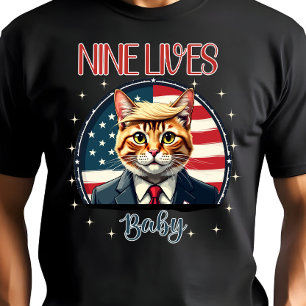 Camiseta Eleições 2024 no Nine Lives Baby USA