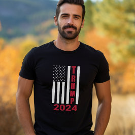 Camiseta Eleições Trump 2024
