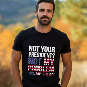 Camiseta Eleições Trump 2024