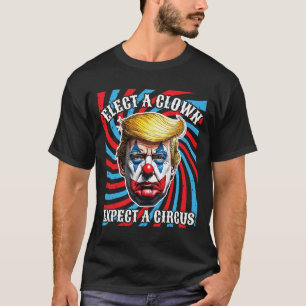 Camiseta Eleita Um Palhaço Esperando Um Circo