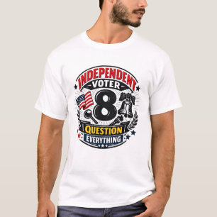 Camiseta Eleitor Independente – Questione Tudo Patriótico