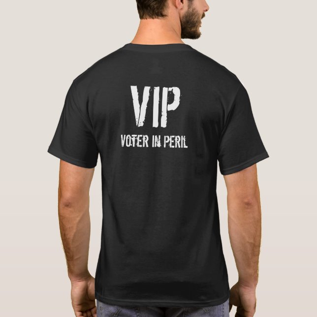 Camiseta Eleitor VIP em Perigo (Verso)