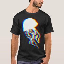 Camiseta Eleitorizando águas-vivas EDM Raver Silhouette