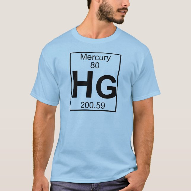 Camiseta Elemento 080 - Hectogramas - Mercury (cheio) (Frente)