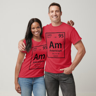 Camiseta Elemento Amerício (preto)