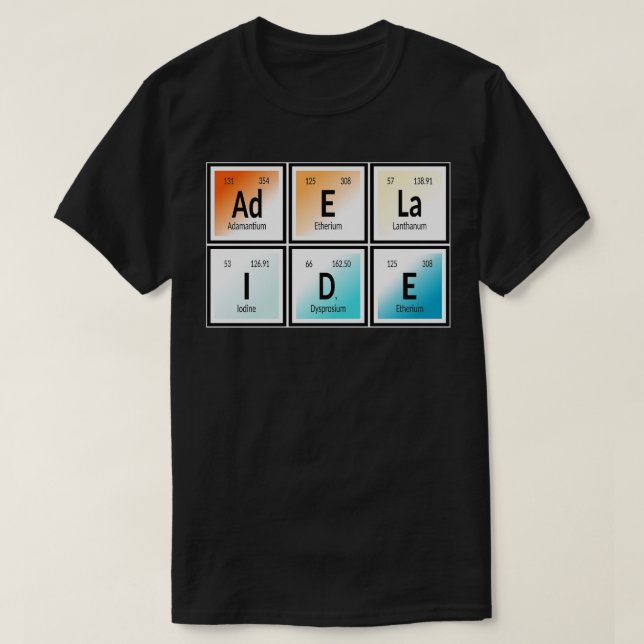 Camiseta Elemento da cidade de Adelaide 1 (Frente do Design)