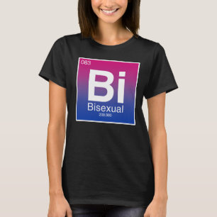 Camiseta Elemento da Tabela Periódica Bissexual