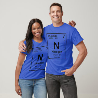 Camiseta Elemento de Azoto (preto)